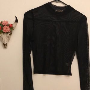 NWOT Sheer Top
